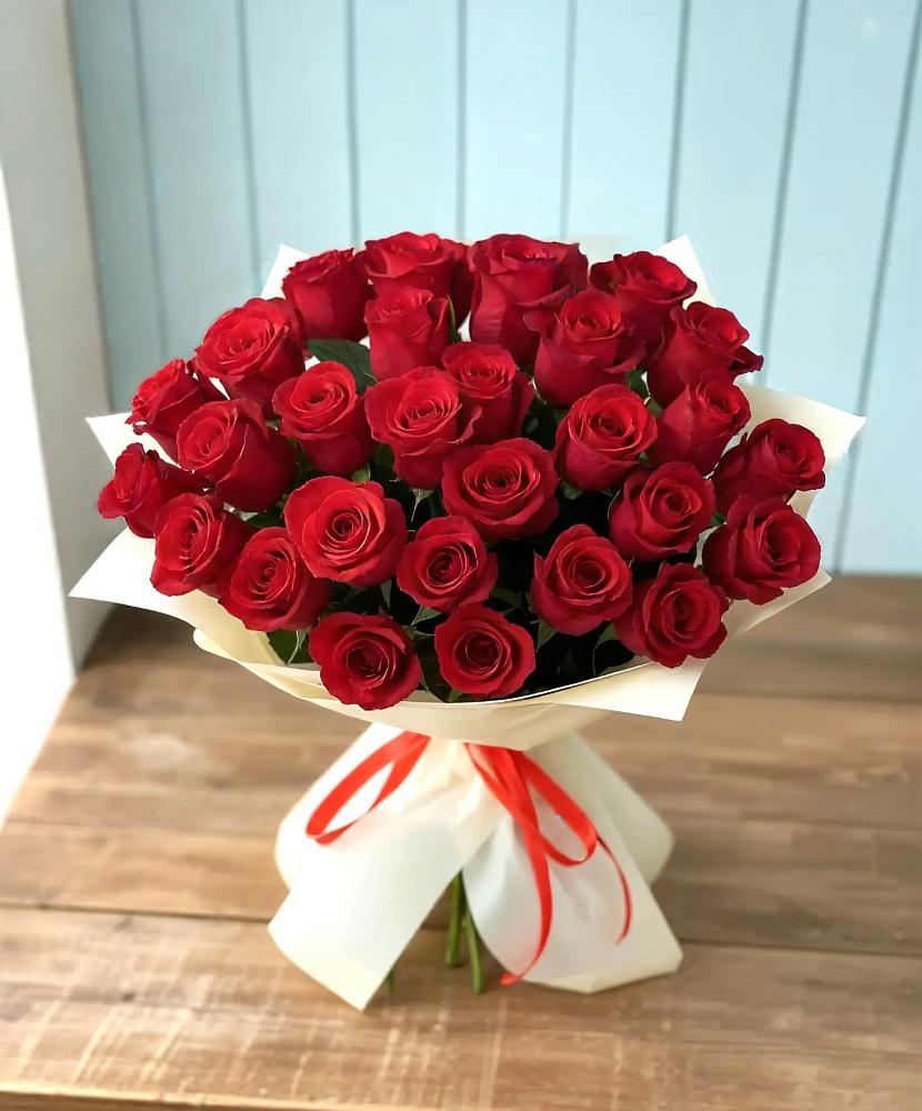 Букет 29 Красных роз в Гергебиле