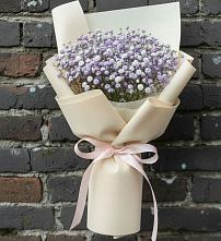 Букет цветов из:  Гипсофила #REPLACE_PRED# Гергебиле