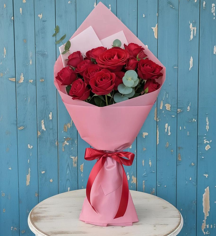 Букет цветов из: Розы в Гергебиле