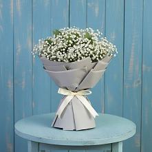 Букет цветов из:  Гипсофила в Гергебиле