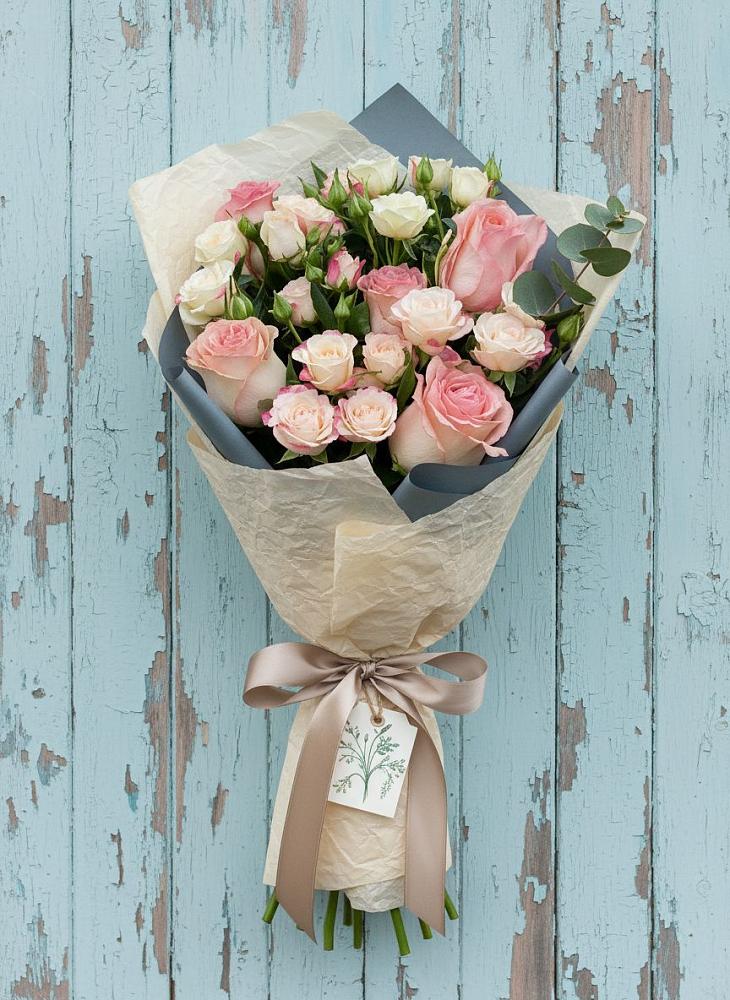 Букет цветов из: Розы в Гергебиле