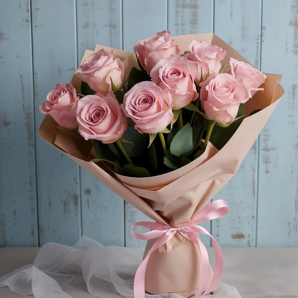 Букет цветов из: Розы в Гергебиле