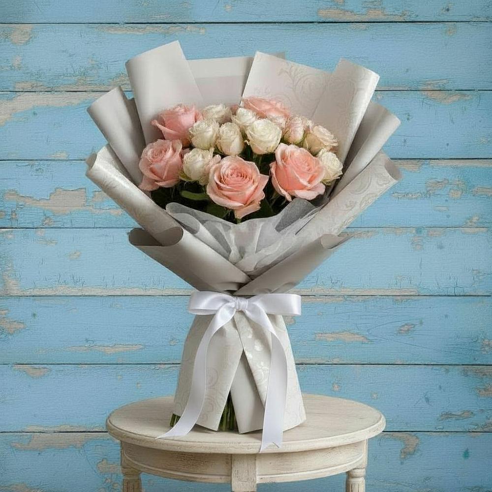 Букет цветов из: Розы в Гергебиле