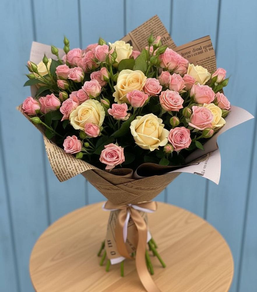 Букет цветов из: Розы в Гергебиле