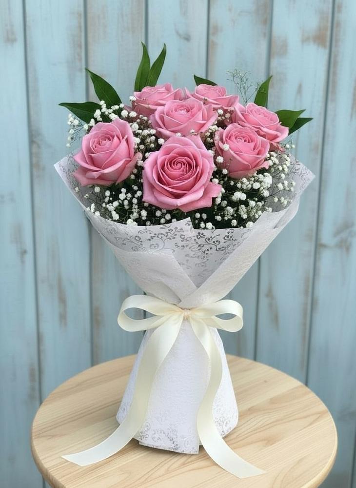 Букет цветов из: Розы в Гергебиле