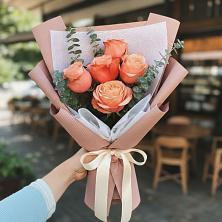 Букет цветов из:  Розы в Гергебиле