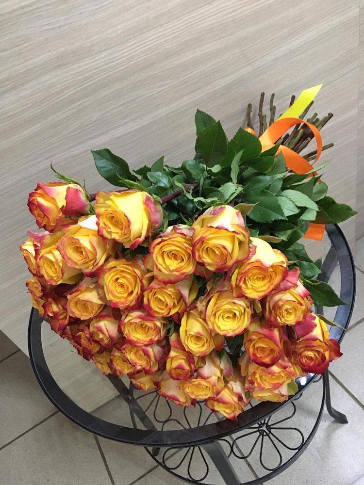 Букет Желтые розы в Гергебиле