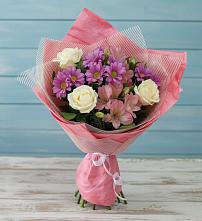 Букет цветов из:  Герберы в Гергебиле