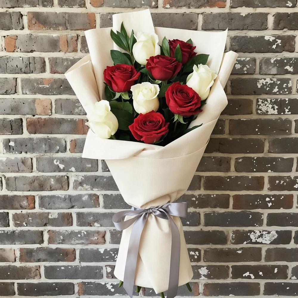 Букет цветов из: Розы в Гергебиле