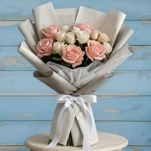 Букет цветов из:  Розы в Гергебиле