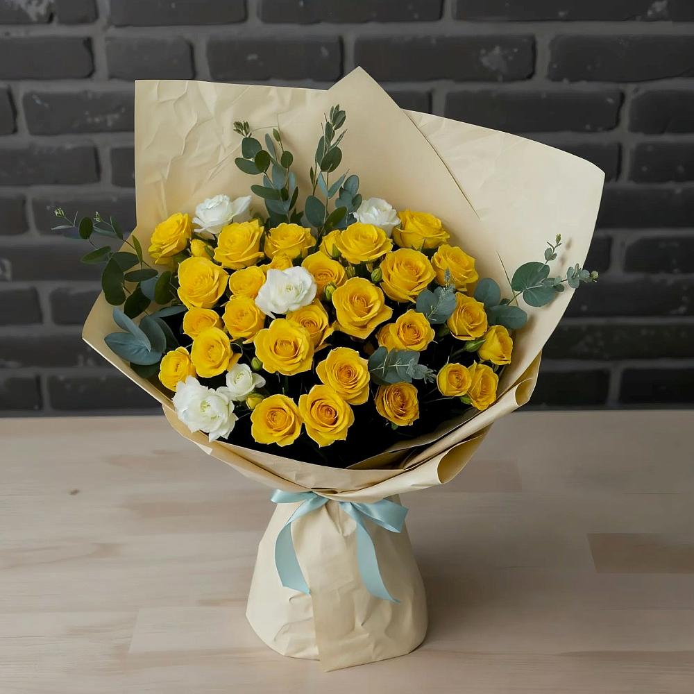 Букет цветов из: Розы в Гергебиле