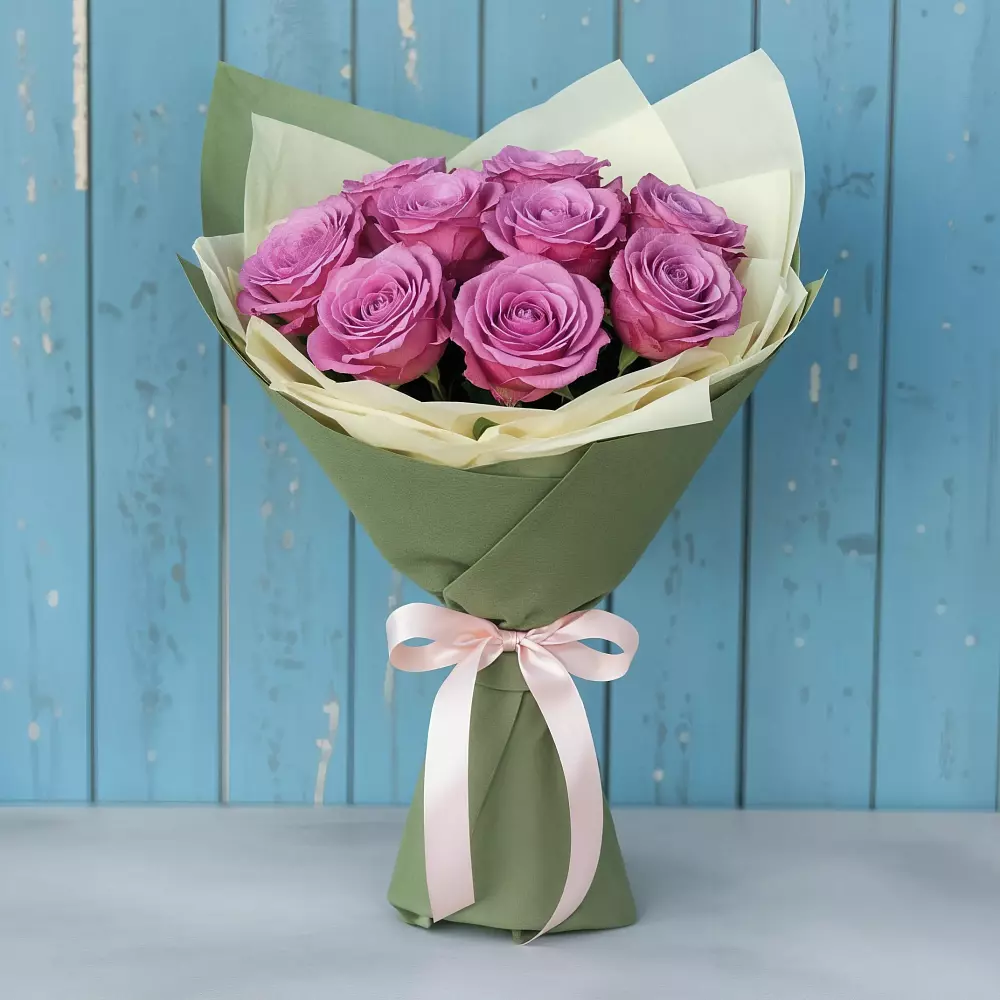 Букет Розы Фёрст Леди в Гергебиле