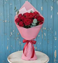 Букет цветов из:  Розы в Гергебиле