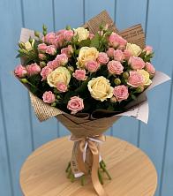 Букет цветов из:  Розы в Гергебиле