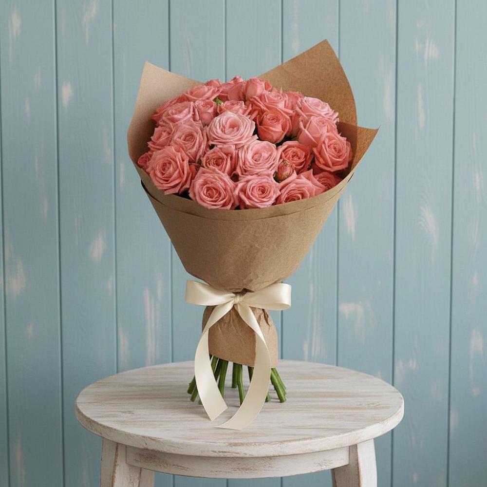 Букет цветов из: Розы в Гергебиле