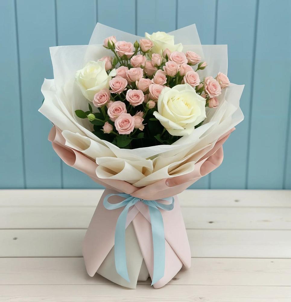 Букет цветов из: Розы в Гергебиле