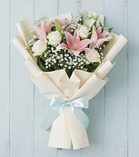 Букет цветов из:  Лилии в Гергебиле
