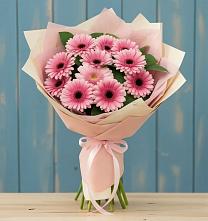 Букет цветов из:  Герберы #REPLACE_PRED# Гергебиле