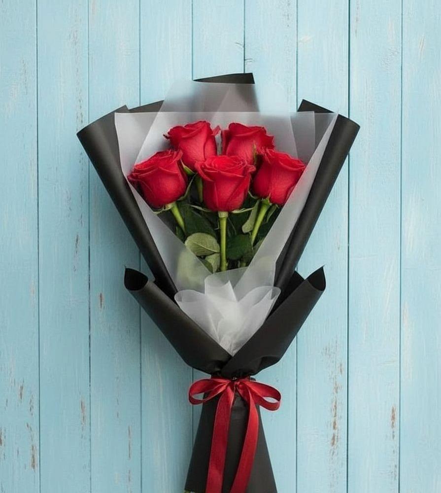 Букет цветов из: Розы в Гергебиле